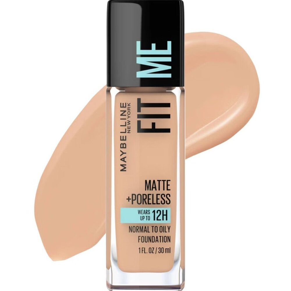 Maybelline Fit Me Matte + Poreless Oil Free Liquid Foundation - 235 Pure Beige